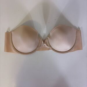 Victoria's Secret Nude Strapless Bra 34B
